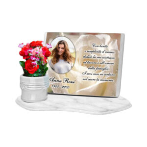 COMPOSIZIONE GIARDINETTO MARMORIZZATO CON FOTO