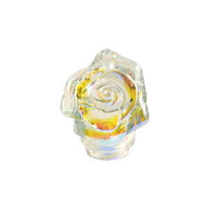 FIAMME - Rosa piegata iridescente