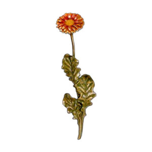 FIORI IN OTTONE 24,5x6,3x3,2cm