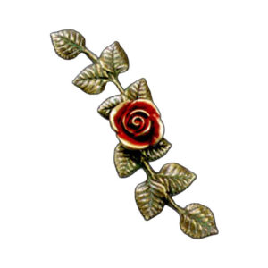 FIORI IN OTTONE ROSA