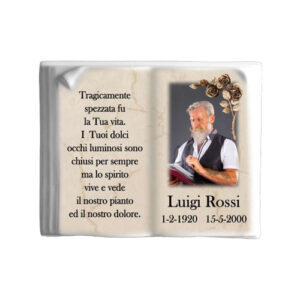 LIBRO A TERRENO MITO FOTO E SCRITTA COLORE