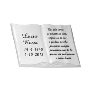 LIBRO A TERRENO VAN GOGH BIANCO SOLO SCRITTA NERA