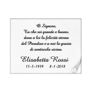 LIBRO GINEVRA BIANCO SOLO SCRITTA NERA