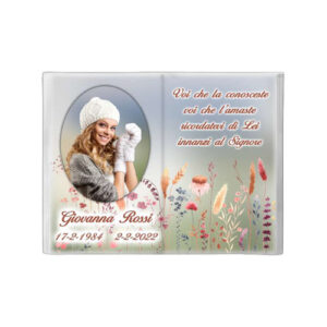 LIBRO PAPIRO FOTO E SCRITTA