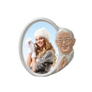 PAPA DECORATO RILIEVO OVALE