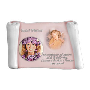 PERGAMENA ONDA FOTO E SCRITTA