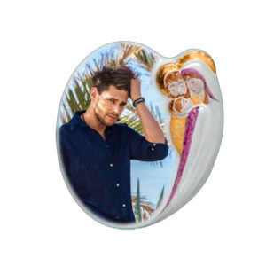 SACRA LILLA CON DECORO OVALE