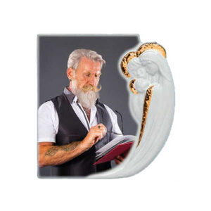 SACRA ORO CON DECORO RETTANGOLARE