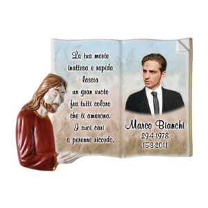 LIBRO CRISTO DECORATO