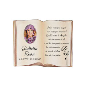 LIBRO DESIGN CON INTARSIO OVALE