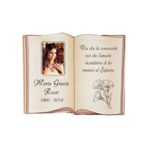 LIBRO DESIGN CON INTARSIO RETTANGOLARE