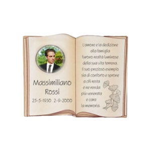 LIBRO DESIGN CON INTARSIO TONDO