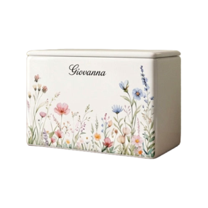URNA LUCE IN PORCELLANA 16X25x10,5