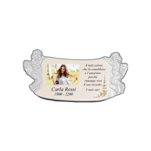 PERGAMENA ANGELI DECORATA BIANCA