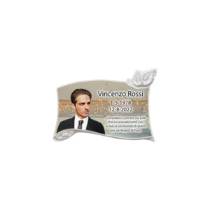 PERGAMENA FIORE DECORATA BIANCA