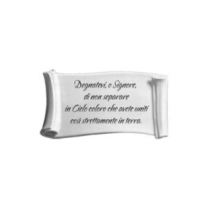 PERGAMENA IMPERO BIANCA SOLO SCRITTA NERA