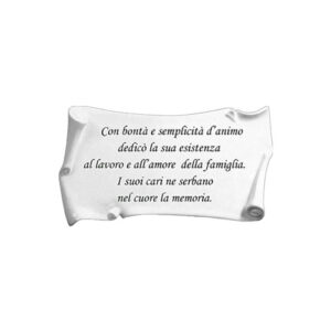 PERGAMENA SOFT BIANCA SOLO SCRITTA NERA