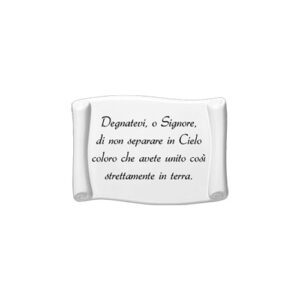 PERGAMENA VERONA BIANCA SOLO SCRITTA NERA