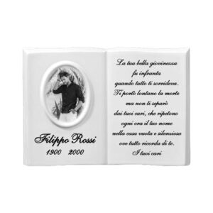 LIBRO RETRO' FOTO E SCRITTA