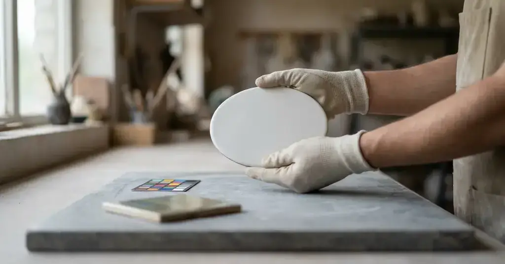 stampare su ceramica