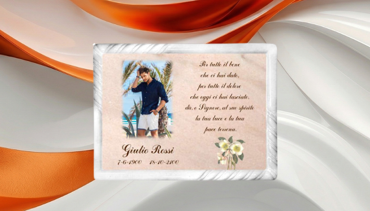 targhe commemorative personalizzate