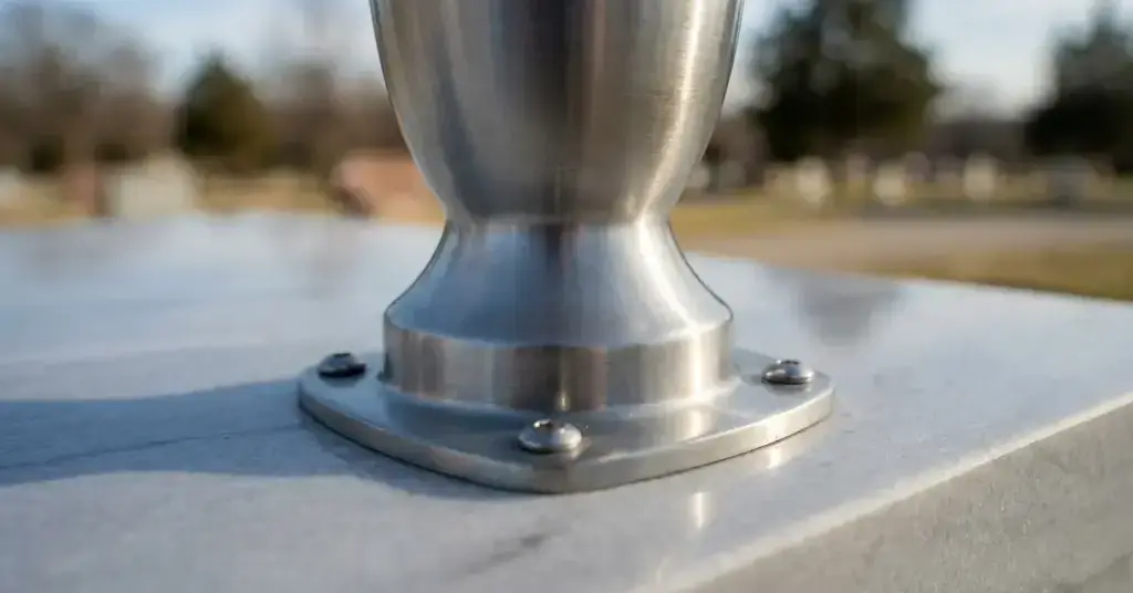 vaso per lapide